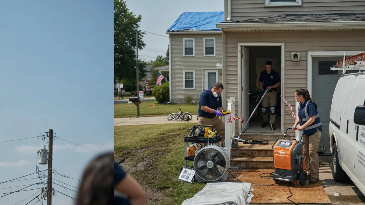 Water Damage Repair in Lewiston, MN near me